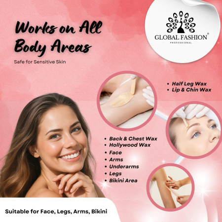 Roll-On Wax Cartridge 100ml – Hair Removal | Rose Wax Cartridge Close View Hair Removal | شمع رول
Roll-On Wax Cartridge 100ml – Hair Removal | Rose Paraffin Wax Detailed View Skin Care | شمع بارافين