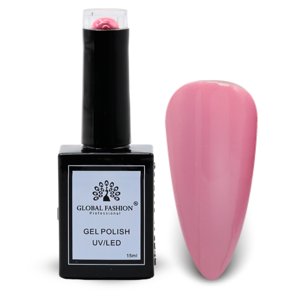 Blush Garden Nail Polish 15ml UV LED | 53-Heirloom Rose 1p Pink Gel Nail Polish Bottle 15ml - UV LED Soak Off Nail Color UAE GCC | طلاء أظافر جل وردي