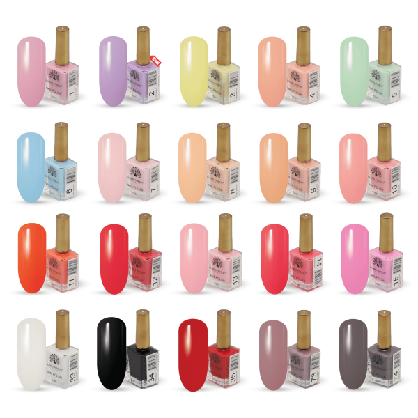Classic Nail Polish 15ml – Soft Elegance Set 1 | Global Fashion | Preview
طلاء أظافر كلاسيك 15 مل – مجموعة النعومة الأنيقة 1 | جلوبال فاشن | عرض مسبق
