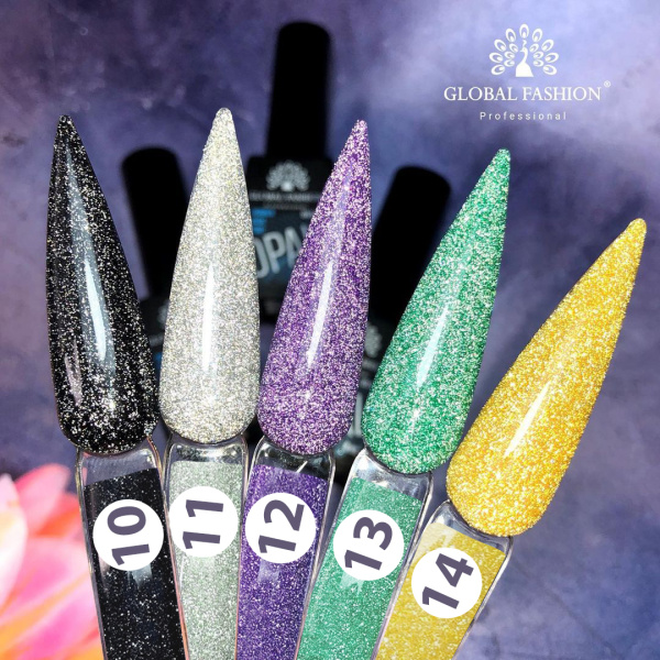 Disco Opal Reflective Rubber Base 8ml – Global Fashion | Preview 14 Shades
ديسكو أوبال ريفلكتيف روبر بيس 8 مل – جلوبال فاشن | معاينة 14 لون
