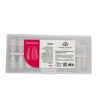 Multi-Shape Gel Tips Long-lasting | 12 sizes, 504 pcs (Medium Ballerina)