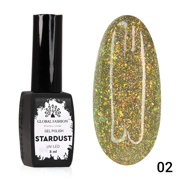 Gel polish Stardust 8 ml 02