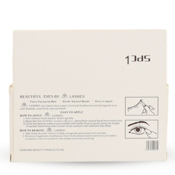 2 pcs wispy mink false eyelashes cat eye fox eye رموش صناعية طبيعية