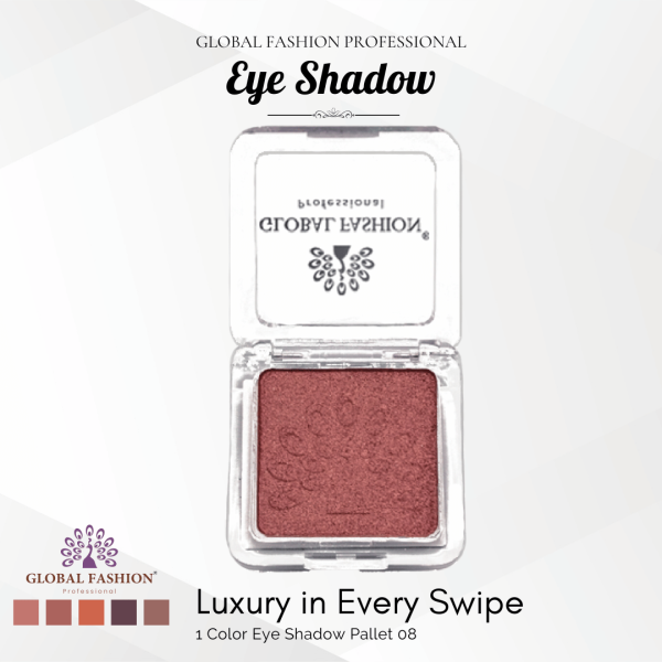 Global Fashion single eyeshadow preview matte shimmer finish ظلال عيون