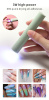 Global Fashion Mini LED Nail Lamp – USB Handheld Gel Curing | Octagon White 50w uv led gel nail lamp cordless manicure tool جهاز اظافر احترافي