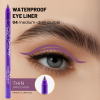 Matte gel eyeliner close up ultra fine tip colored shades ايلاينر ملون لقطة مقربة