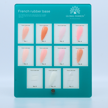 French Rubber Base Coat 15ml – Global Fashion | Professional Nail Gel Base
فرنش روبر بيس كوت 15 مل – جلوبال فاشن | بيس جل بوليش احترافي للأظافر
