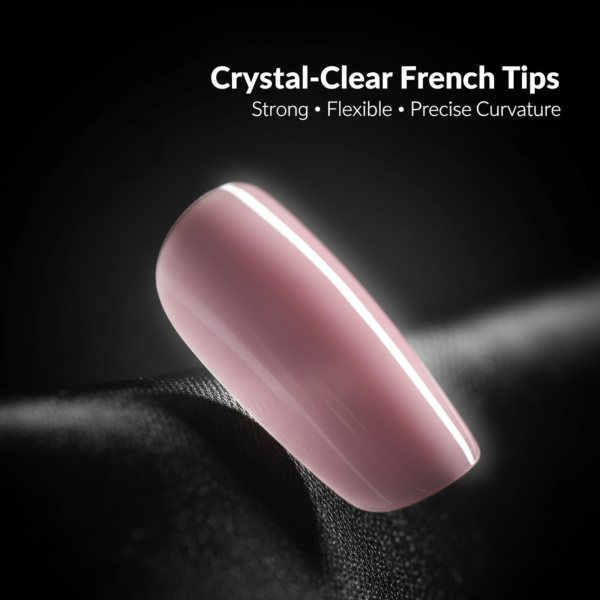 French Nail Tips 150pcs – Clear Gel Extensions Set Nail Extension Tips Gel Forms Kit | اطراف اظافر
French Nail Tips 150pcs – Clear Gel Extensions Set Dual Nail Forms Reusable Extensions | اظافر صناعية