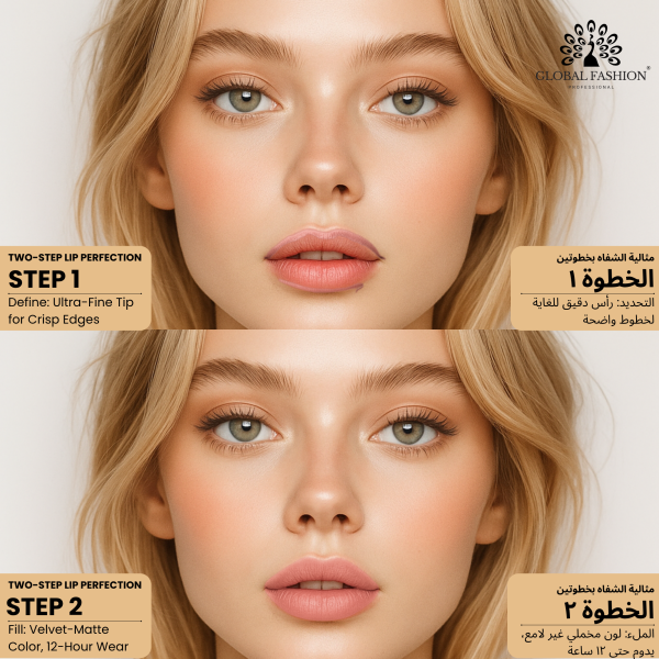 Velvet Smooth lipliner waterproof velvet matte precision contour محدد شفاه مطفي