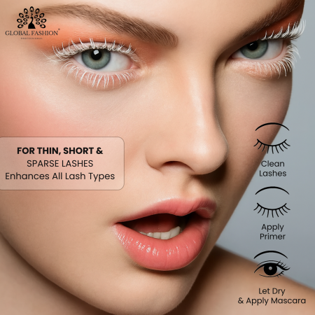 Global Fashion 5D mascara close up precision brush lash separation ماسكارا لقطة مقربة