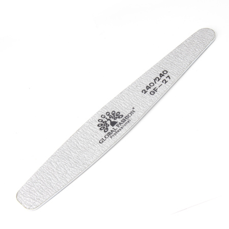 Nail file Global Fashion 240/240, diamond shape GF-27