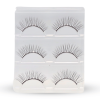 False eyelashes close up fluffy natural reusable strips رموش صناعية لقطة مقربة