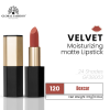 Velvet Moisturizing Matte Lipstick – Smudge-Proof (Shade 120, 3.5g) professional lipstick high pigmentation moisturizing matte finish احمر شفاه احترافي تغطية عالية مرطب
