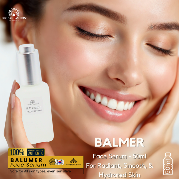 BALUMER Face Serum 50ml Face Serum Bottle 50ml - Anti Aging Hydrating Skincare Serum UAE GCC | سيروم للوجه