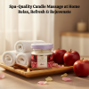 Global Fashion Massage Candle – 30 ml Aromatherapy Spa Candle in 21 Scents