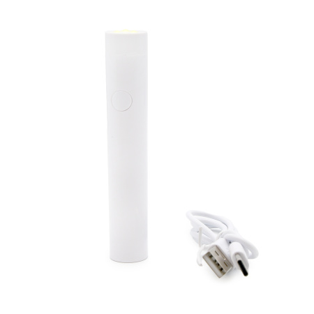 Flashlight lamp for gel polish, white