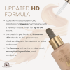 Global Fashion HD foundation close up matte oil control finish كريم اساس لقطة مقربة مطفي