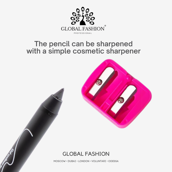 Waterproof gel eyeliner matte precision twist up smudge proof ايلاينر جل مقاوم للماء