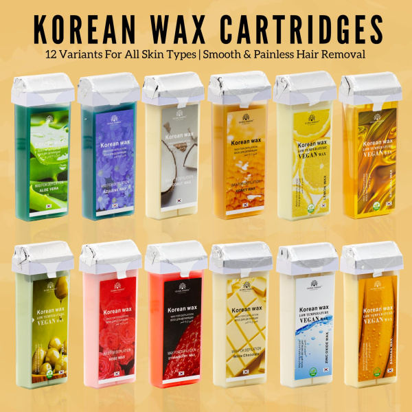 Roll-On Wax Cartridge 400ml – Hair Removal | Banana Roll On Wax Cartridge Hair Removal | شمع رول
Roll-On Wax Cartridge 400ml – Hair Removal | Banana Paraffin Wax Skin Treatment | شمع بارافين