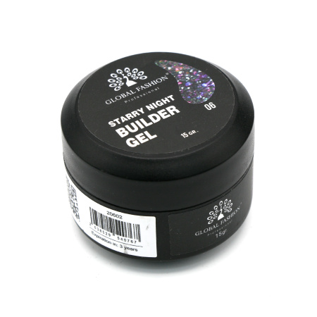 Global Fashion Starry Night Builder Gel – 15g | Professional Nail Extension Gel
جل بيلدر ستاري نايت من جلوبال فاشن – 15 جرام | جل تمديد أظافر احترافي
