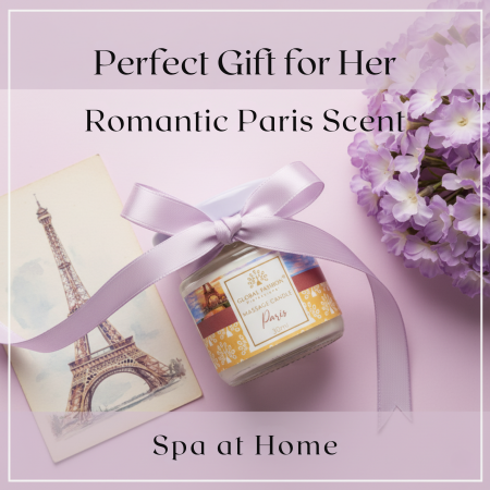 Global Fashion Massage Candle – 30 ml Aromatherapy Spa Candle in 21 Scents