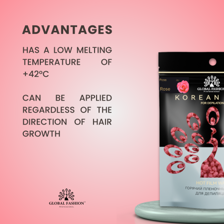 Aloe Korean hard wax for sensitive skin depilation 1000g