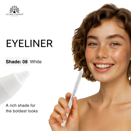Matte gel eyeliner close up ultra fine tip colored shades ايلاينر ملون لقطة مقربة