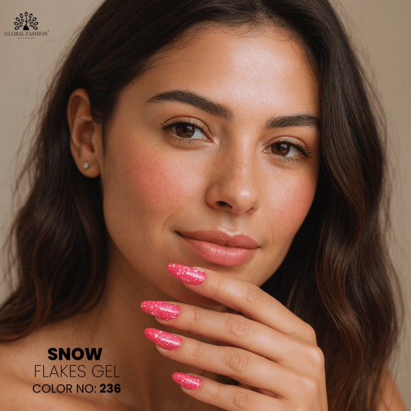 Snowflakes Gel Polish – Shade ## – 15ml/8ml UV LED Soak Off Winter Collection
