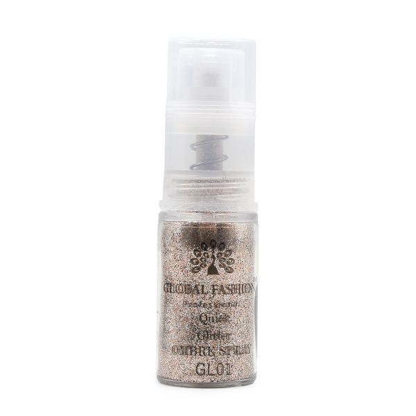Dry Spray for Gradient Ombre Nails, Glitter, 01