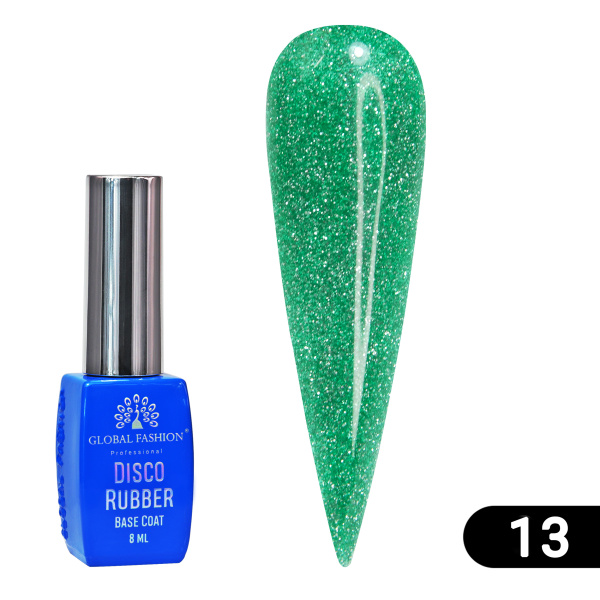 Disco Opal Reflective Rubber Base 8ml – Global Fashion | Preview 14 Shades
ديسكو أوبال ريفلكتيف روبر بيس 8 مل – جلوبال فاشن | معاينة 14 لون
