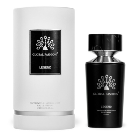 Global Fashion Men Perfume 50ml Close Up - Premium Eau de Parfum Spray Bottle | عطر رجالي 50 مل صورة مقربة