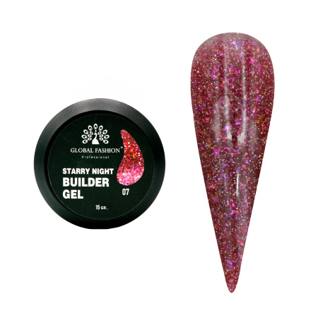 Nail modeling gel 15 g, Starry Night 07