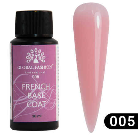Rubber base for gel polish french 05, Global Fashion 30 ml