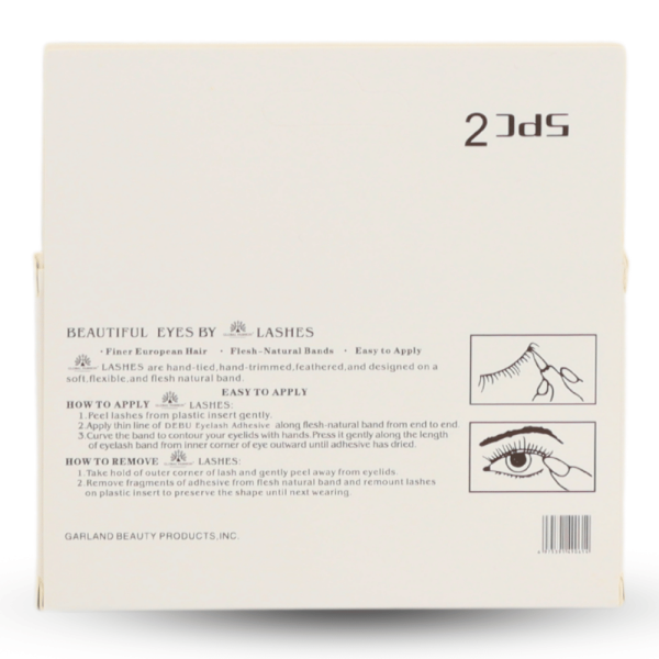 3D wispy false eyelashes reusable natural look 4pcs رموش صناعية 3D