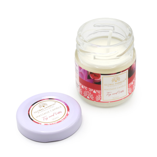 Global Fashion 30 ml Massage Candle – 21 Aromatherapy Scents