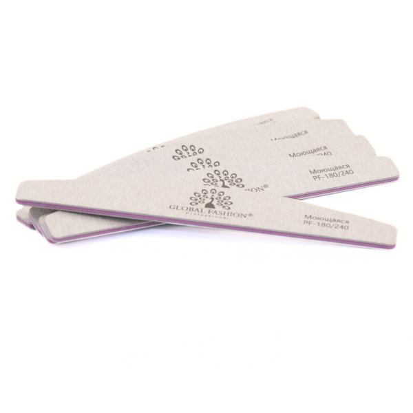 Global Fashion Nail File 180/240 – Professional Emery Board
