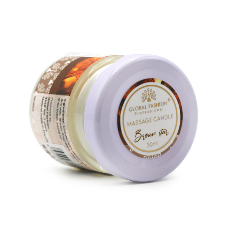 Global Fashion Massage Candle – 30 ml Aromatherapy Spa Candle in 21 Scents
