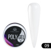 Global Fashion Polygel (Poly UV Gel) for Nail Extensions | 15g | 09