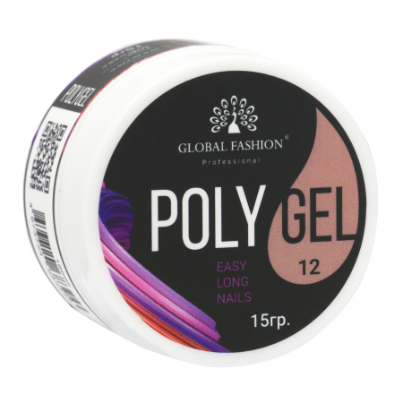Polygel 15g – Global Fashion | Poly UV Nail Builder Gel
بولي جل 15 جرام – جلوبال فاشن | جل يو في بيلدر للأظافر
