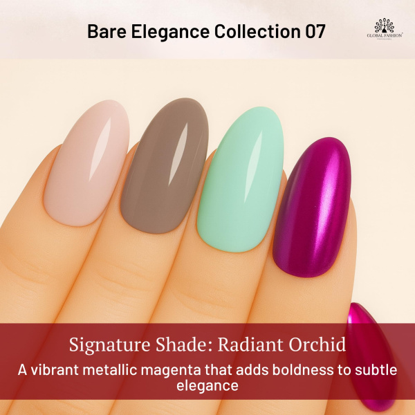 Black Elite Gel Nail Polish Set 6x8ml – UV/LED | Bare Elegance Gel Nail Polish Set UV LED High Shine | طلاء اظافر جل
Black Elite Gel Nail Polish Set 6x8ml – UV/LED | Bare Elegance Nail Gel Polish Set Long Lasting | مناكير جل