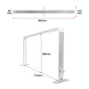 Global Fashion LED Nail Desk Lamp 80W – Adjustable Light, GFL1 | Argent LED Nail Desk Lamp Close View Adjustable Light | مصباح اظافر
Global Fashion LED Nail Desk Lamp 80W – Adjustable Light, GFL1 | Argent Professional Nail Lamp Detailed View Beauty Light | اضاءة مناكير
