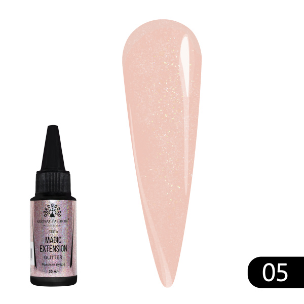 Global Fashion Gel with Shimmer Magic-Extension 30 ml 05