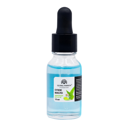 Dry Cuticle Oil with Aloe Scented Pipette, Global Fashion, 15ml