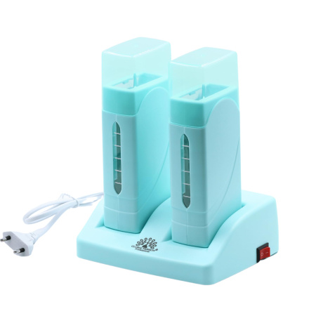 Double Wax Heater – Hair Removal Machine | Blue Double Wax Heater Close View Hair Removal | جهاز تسخين الشمع
Double Wax Heater – Hair Removal Machine | Blue Dual Wax Heater Detailed View | ماكينة الشمع