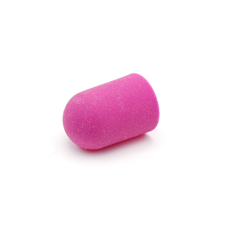 Pedicure abrasive caps, 16*25 mm, #150, lilac 1 pc.