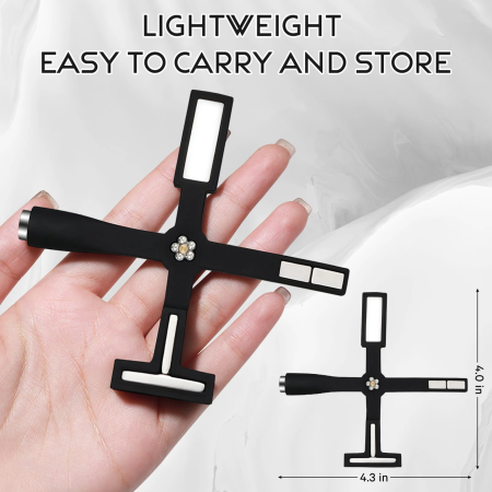Global Fashion 5 in 1 Multifunctional Nail Magnet Black – Professional Cat Eye Nail Tool

