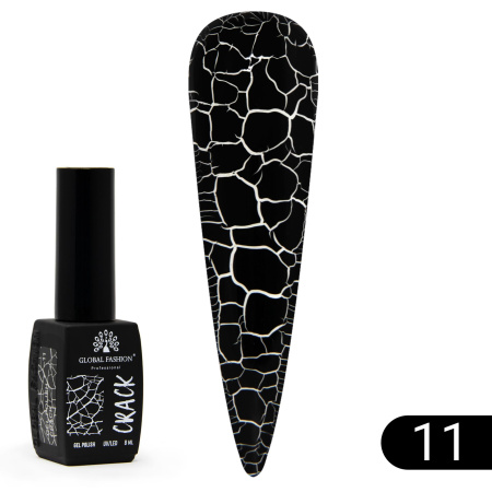 Gel polish "CRACK" cracking, craquelure effect, 8 ml, No. 11