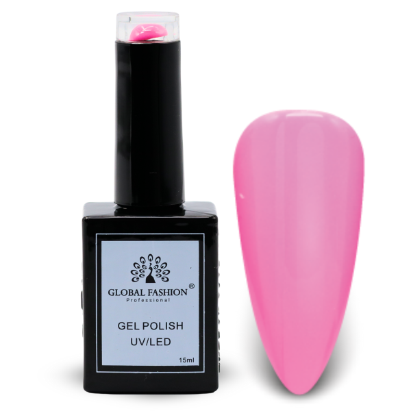 Peach Perfection Nail Polish 15ml UV LED | 23-Pink Delight 1p