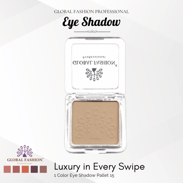 Global Fashion single eyeshadow preview matte shimmer finish ظلال عيون