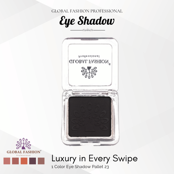 Global Fashion single eyeshadow preview matte shimmer finish ظلال عيون